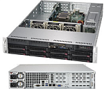 SYS-5029P-WTR Серверная платформа SUPERMICRO SuperServer 2U 5029P-WTR noCPU(1)2nd Gen Xeon Scalable/TDP 70-205W/ no DIMM(6)/ SATARAID HDD(8)LFF/ 2x10GbE/ 4xFH, 1xLP, M2/ 2x600W