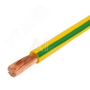 1973842 Провод ПуГВнг(А)-LS 4,0 желто-зеленый (Дмитров кабель)