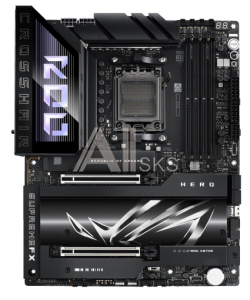 Материнская плата Asus ROG CROSSHAIR X870E HERO SocketAM5 AMD X870E 4xDDR5 ATX AC`97 8ch(7.1) 5Gigabit + 2.5Gigabit Ethernet RAID+HDMI