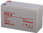 1000527481 Аккумуляторная батарея PS CyberPower RV 12-9 / 12 В 9 Ач Battery CyberPower Professional series RV 12-9, voltage 12V, capacity (discharge 20 h) 9Ah,