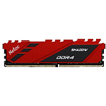 1953406 Модуль памяти Netac Shadow DDR4-3200 8G C16 Red, 16-20-20-40, 1.35V, XMP, Радиатор