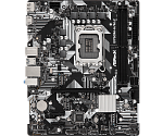 ASROCK B760M-H/M.2, LGA1700, B760, 2*DDR5, 4*SATA, 2*M.2, 3*USB 3.2, 2*USB 2.0, Type-C, 1*PCIx16, 2*PCIx1, 1xM.2 (Key E), HDMI+DP,mATX