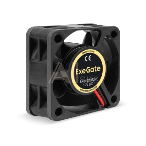1993280 Exegate EX294955RUS Вентилятор 12В DC ExeGate EX04020S2P (40x40x20 мм, Sleeve bearing (подшипник скольжения), 2pin (разъем 2.54), 6500RPM, 28dBA)