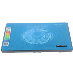 1997792 Подставка для ноутбука/ STM Laptop Cooling IP5 Blue (15,6", 1x(160x160), 2xUSB, 4 LED backlight, Black plastic+metal mech)