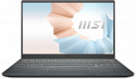 1539550 Ноутбук MSI Modern 14 B11SBU-613RU Core i5 1155G7 16Gb SSD512Gb NVIDIA GeForce MX450 2Gb 14" IPS FHD (1920x1080) Windows 10 Home grey WiFi BT Cam