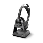203302242 Voyager Focus 2 Office - беспроводная гарнитура для ПК, стационарного и мобильного телефона (Bluetooth, Hybrid ANC, базовая станция Office, USB-A) 203302242 Voyager Focus 2 Office - беспроводная гарнитура для ПК, стационарного и мобильного телефона (Bluetooth, Hybrid ANC, базовая станция Office, USB-A)
