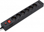 992313 Сетевой фильтр Buro BU-SP3_USB_2A-B 3м (6 розеток) черный (коробка)