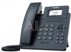 Телефон IP Yealink SIP-T30P с блоком питания черный (SIP-T30P)