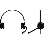 1407727 Logitech Headset H151 Stereo Black 981-000589 /981-000590