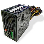 1739536 Блок питания HIPER HPB-550RGB (ATX 2.31, 550W, ActivePFC, RGB 140mm fan, Black) BOX