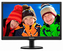 790158 Монитор Philips 18.5" 193V5LSB2 Glossy-Black
