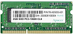 AS04GFA60CATBGJ Apacer DDR3 4GB 1600MHz SO-DIMM (PC3-12800) CL11 1.35V (Retail) 512*8 3 years (AS04GFA60CATBGJ/DV.04G2K.KAM)
