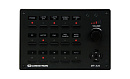 62123 Media Presentation Button Panel B20, 15 buttons, nav pad, & volume control; black, textured Crestron MP-B20-B-T