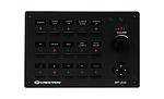62123 Media Presentation Button Panel B20, 15 buttons, nav pad, & volume control; black, textured Crestron MP-B20-B-T