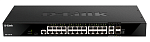 DGS-1520-28/A1A Коммутатор D-LINK PROJ Управляемый L3 стекируемый , 24x1000Base-T, 2x10GBase-T, 2x10GBase-T, 2x10GBase-X SFP+, CLI, порт управления 1000Base-T, консоль