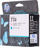 1209087 Картридж струйный HP 774 P2V98A светло-пурпурный/светло-голубой (775мл) для HP DJ Z6810