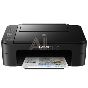 1775205 МФУ Canon PIXMA TS3340 black (3771C007) (струйный, принтер, сканер, копир, WiFi) замена TS3140
