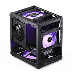 1000787666 Корпус без блока питания/ Корпус JONSBO C6 Black MATX без БП, mini-ITX, micro-ATX, черный