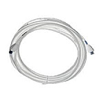1000211051 Кабель микрофонный/ Extended length White "drop cable" for connecting Spherical Ceiling Microphone Array element to electronics interface. 6ft (1.8m)