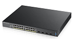 XGS2210-28HP-EU0101F Коммутатор Zyxel Networks L3 Access PoE+ Zyxel XGS2210-28HP, rack 19", 24xPoE+, 4xSFP+, стекируемый (до 2), бюджет PoE 375 Вт