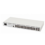 1775912 Коммутатор Eltex MES2428P Ethernet-коммутатор 24 порта 10/100/1000BASE-T (PoE/PoE+), 4 Combo-порта 10/100/1000BASE-T/100BASE-FX/1000BASE-X, L2, 220В AC
