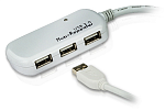 UE2120H ATEN USB 2.0 4-Port Hub with Extension Cable 12m