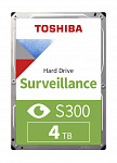 1793677 Жесткий диск Toshiba SATA-III 4Tb HDWT840UZSVA Surveillance S300 (5400rpm) 256Mb 3.5"