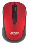 1639694 Мышь Acer OMR136 красный оптическая (1000dpi) беспроводная USB для ноутбука (2but)