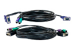 1000679803 Кабель/ DKVM-CB3 KVM Cable with VGA and 2xPS/2 connectors for DKVM-4K, 3m