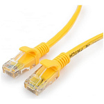 11018999 Патч-корд UTP Cablexpert PP12-15M/Y кат.5e, 15м, литой, многожильный (жёлтый)