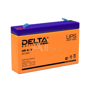 Аккумуляторная батарея Delta HR 6-9