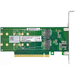 11031792 Lr-Link LRNV95NF-L PCIe x16 to 4-Port M.2 NVMe SSD Adapter