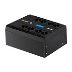 295014 ИБП ExeGate NEO Smart LHB-850.LCD.AVR.8SH.CH.RJ.USB <850VA/510W, LCD, AVR, 8*Schuko, RJ45/11, USB, 4*USB-порта для зарядки, Black>