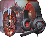 1289252 Гарнитура +MOUSE +MOUSE PAD MHP-003 52003 DEFENDER