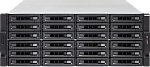 SMB QNAP TS-2483XU-RP-E2136-16G 24-Bay NAS (24x 2.5"/3.5" SATA HDD/SSD), Intel Xeon E-2136 6-core 3.3 GHz (up to 4.5 GHz), 16 GB DDR4 ECC RA