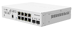 CSS610-8G-2S+IN MikroTik Cloud Smart Switch 610-8G-2S+IN with 8 x Gigabit ports, 2 x SFP+ cages, SwOS, desktop case, PSU