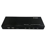 1842284 D-Link DKVM-410H/A2A 4-портовый KVM-переключатель с портами HDMI и USB