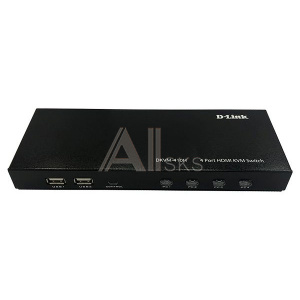 1842284 D-Link DKVM-410H/A2A 4-портовый KVM-переключатель с портами HDMI и USB