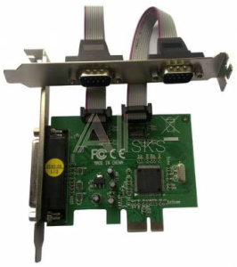 634455 Контроллер PCI-E MS9901 1xLPT 2xCOM Bulk