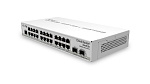 7000014496 Коммутатор/ CRS326-24G-2S+IN Cloud Router Switch 24 Gigabit ports, 2 SFP+ cages and a desktop case – server room power for your home
