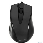 A-4Tech Мышь N-500F V-TRACK (серый глянец/черный) USB, 3+1 кл.-кн.,провод.мышь [641866]