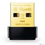 TP-Link Archer T2U Nano Сверхкомпактный двухдиапазонный USB-адаптер с поддержкой Wi-Fi AC600