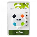 1859109 Perfeo USB-HUB 4 Port, (PF-VI-H020 White) белый [PF_4284]