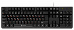 Клавиатура Оклик 100M HW3 черный PS/2 (654571)