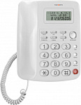 2004131 Телефон проводной Texet TX-250 белый