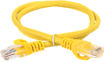 1000461724 ITK Коммутационный шнур (патч-корд), кат.5Е UTP, 5м, желтый