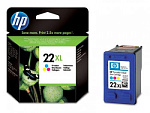 585473 Картридж струйный HP 22XL C9352CE многоцветный (415стр.) для HP DJ 3920/3940/D1360/D1460/PSC 1410