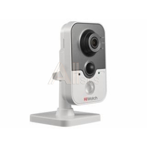 1703689 HiWatch DS-I214W (2.8 mm) Видеокамера IP 2.8-2.8мм цветная корп.:белый