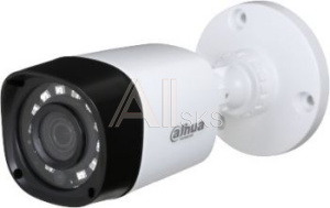 1074745 Камера видеонаблюдения аналоговая Dahua DH-HAC-HFW1220RP-0360B 3.6-3.6мм HD-CVI HD-TVI цветная корп.:белый