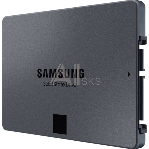 1000689250 Твердотельные накопители/ Samsung SSD 870 QVO, 2000GB, 2.5" 7mm, SATA3, 4-bit MLC, R/W 560/530MB/s, IOPs 98 000/88 000, TBW 720, DWPD 0.33 (12 мес.)